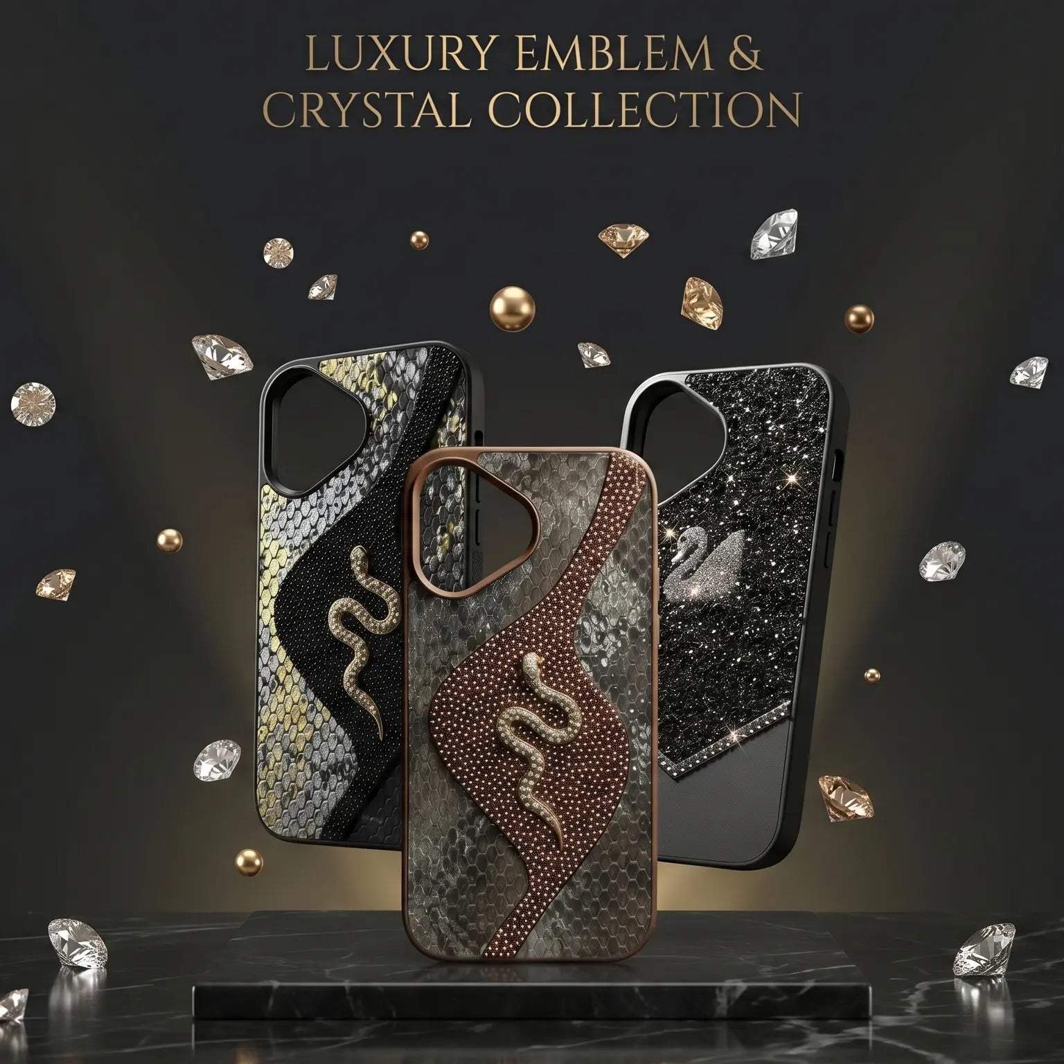 Luxury Emblem & Crystal Collection