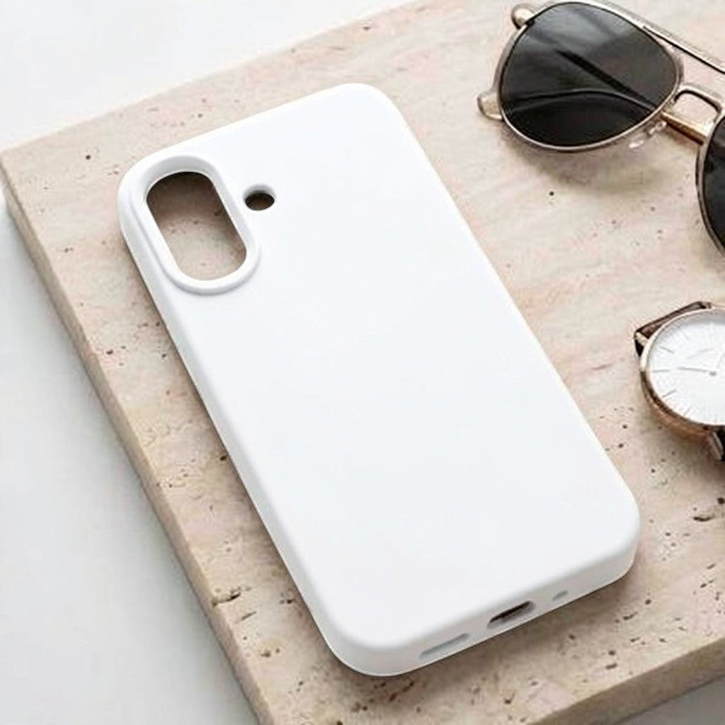 Modern Matte Silicone Case for iPhone & Samsung - Midnight Black
