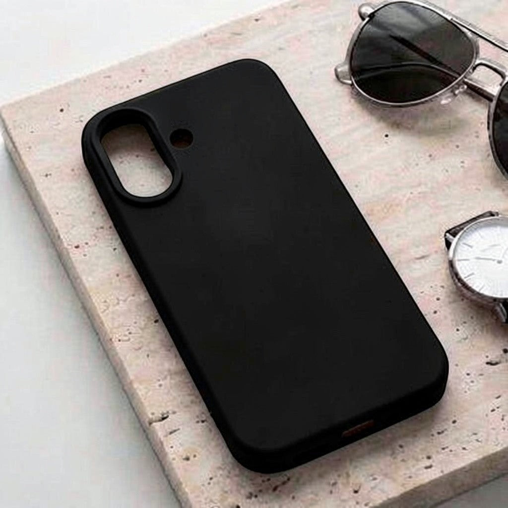 Modern Matte Silicone Case for iPhone & Samsung - Forest Green
