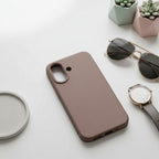 Modern Matte Silicone Case for iPhone & Samsung - Midnight Black