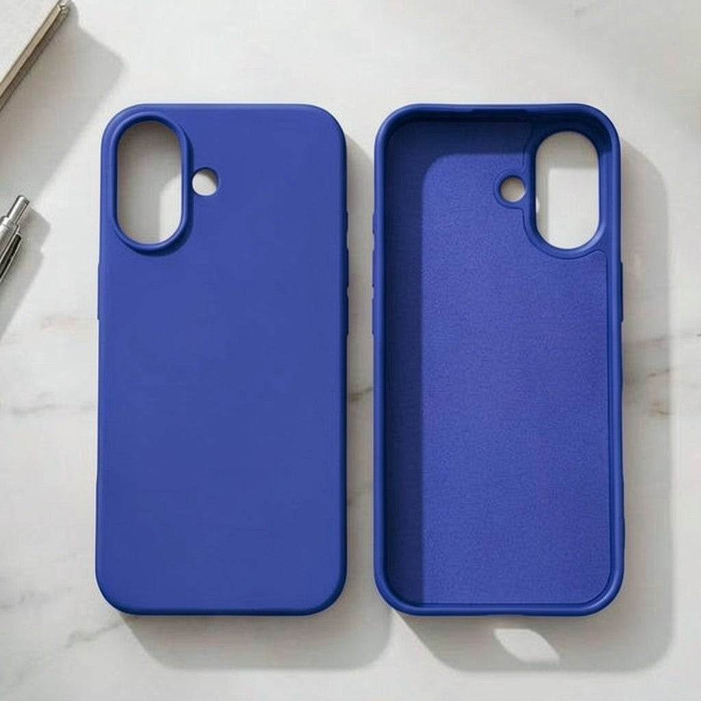 digitaley.co Fuchsia Velvet Guard shockproof silicone phone case with soft interior lining and camera protection.