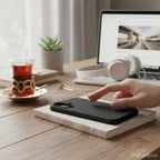 DIGITALEY.CO matte black silicone phone case with microfiber lining and camera shield.