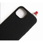 digitaley.co black iPhone case with 3D miniature Turkish tea glass and saucer accessory