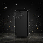 digitaley.co black iPhone case with camera cutout and textured interior, designed for protection and style.
