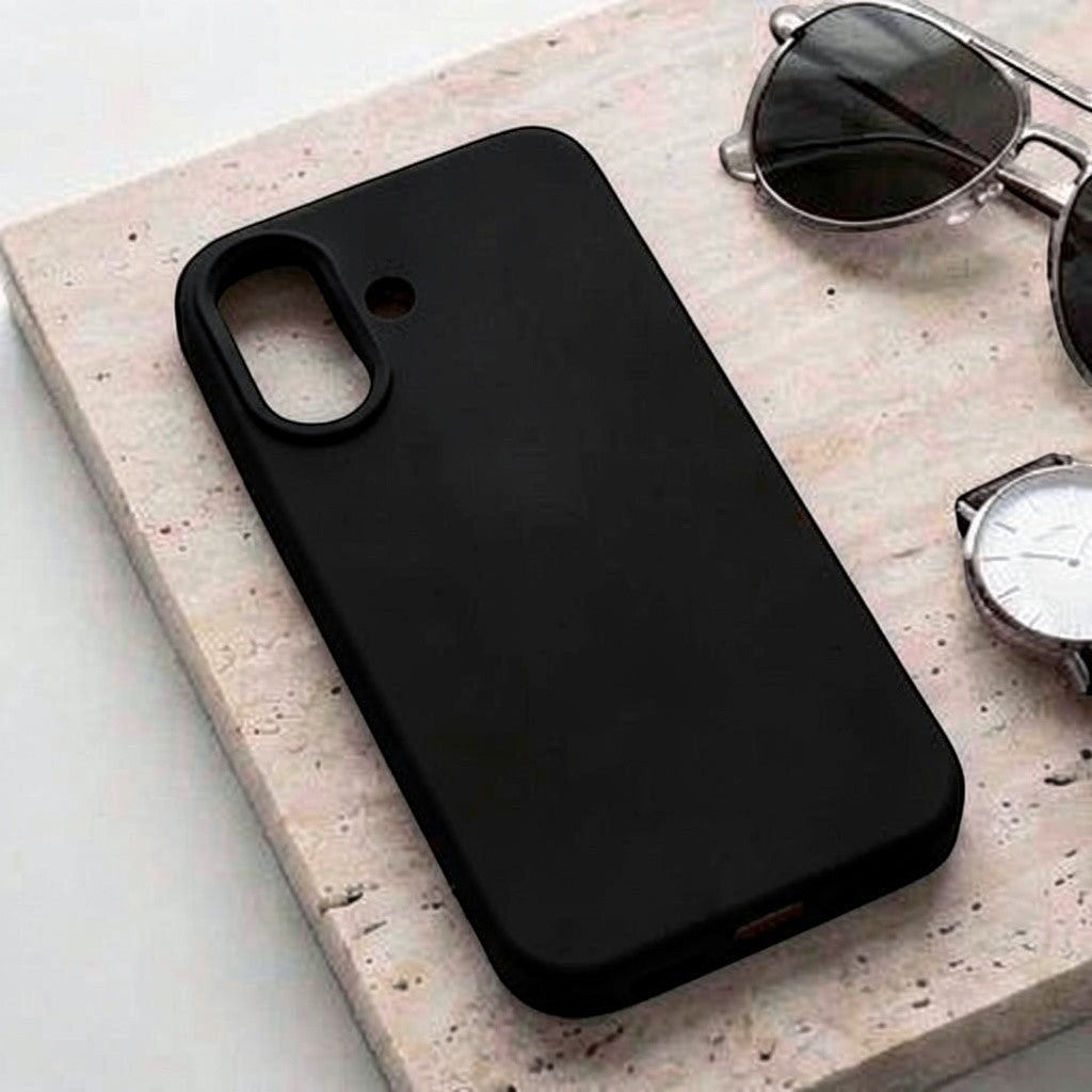 Modern Matte Silicone Case for iPhone & Samsung - Forest Green