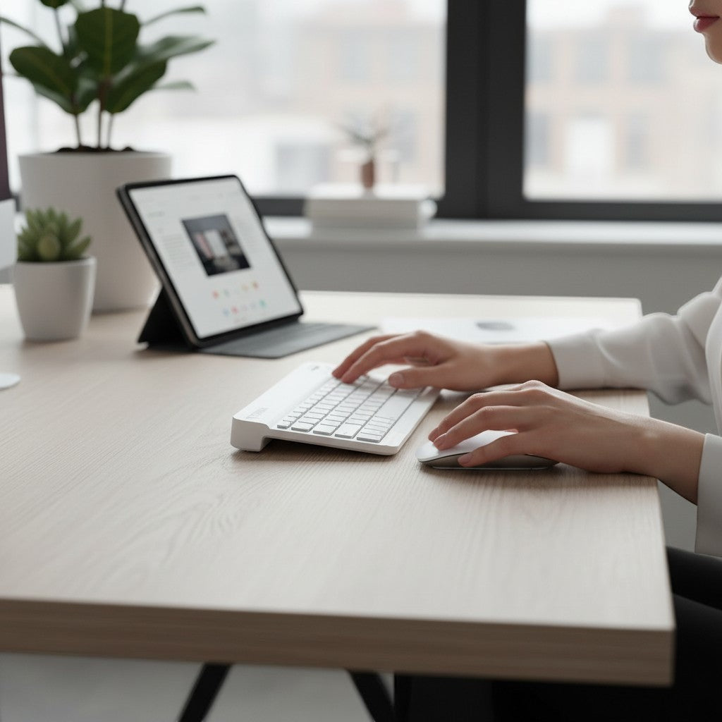 Ultra-Slim Wireless Keyboard and Mouse Set